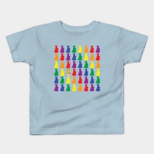 Bunny Rabbit Pride Colony Kids T-Shirt